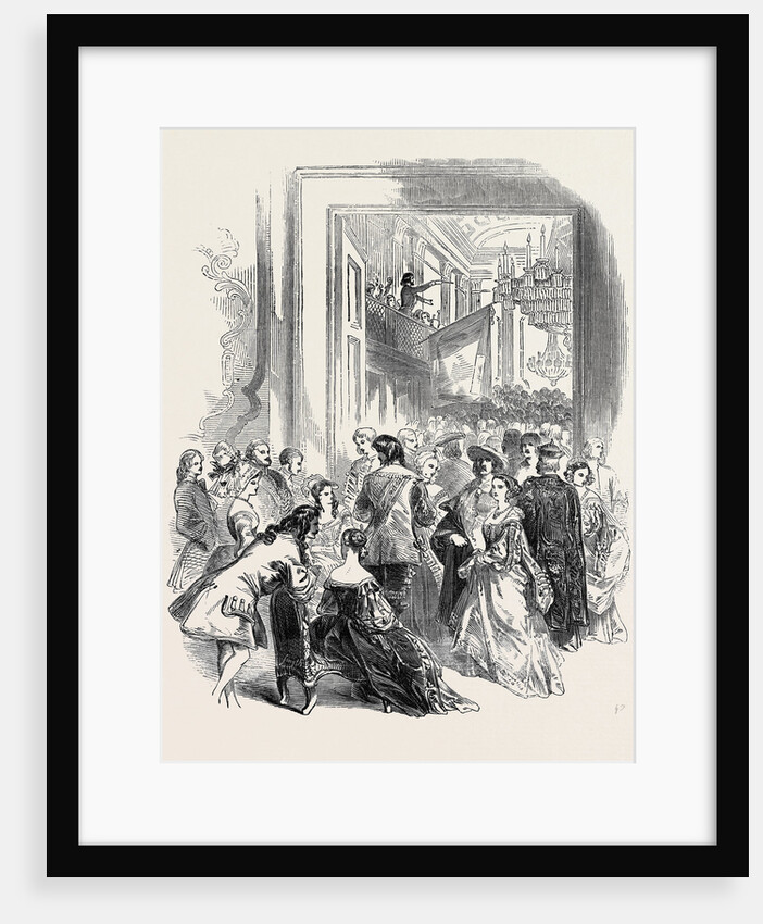 Sketch from the Grand Polish Ball, at Willis's Room, King-Street, St. James's, London, Great Britain by Anonymous