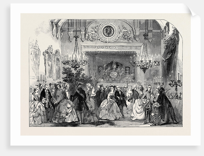 Her Majesty's Costume Ball, the Supper in the Great Dining Room by Anonymous