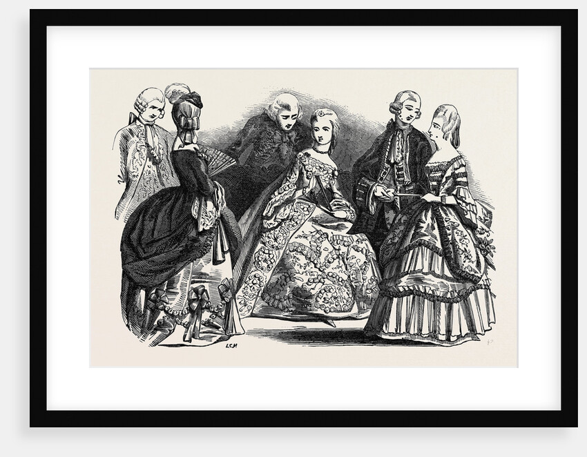 Her Majesty's Costume Ball, Duchess of St. Albans, Viscount Villiers, Duchess of Sutherland, Viscount Castlereagh, Lady Peel, Duke of St. Albans by Anonymous
