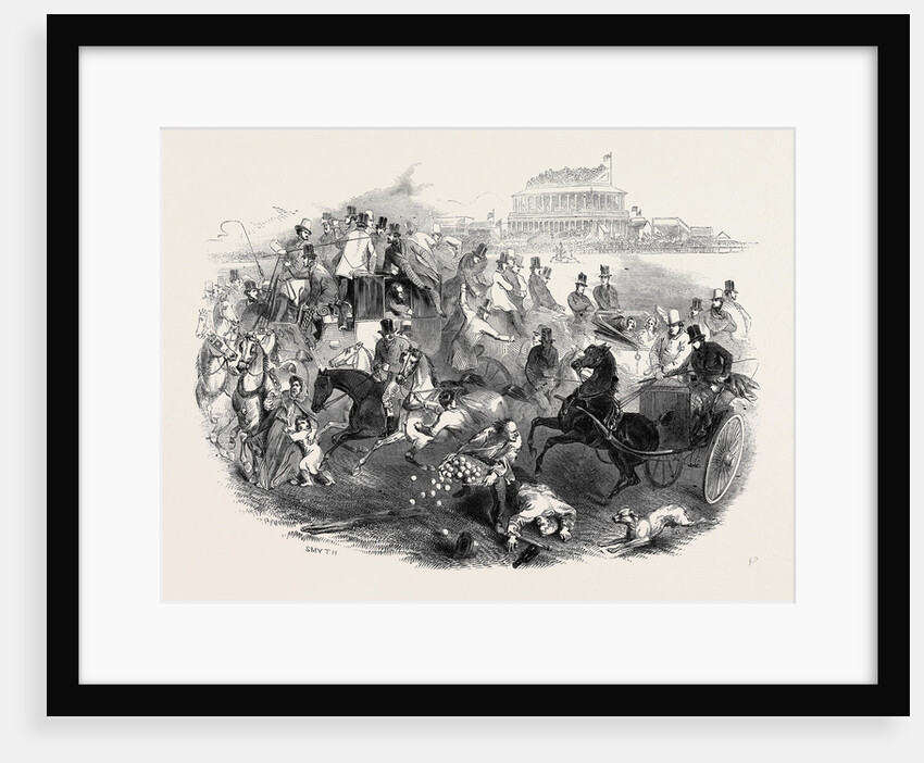 Epsom Races, Derby Day, Leaving the Course by Anonymous