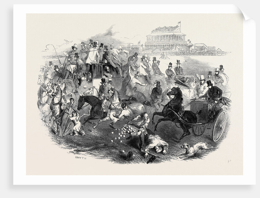 Epsom Races, Derby Day, Leaving the Course by Anonymous