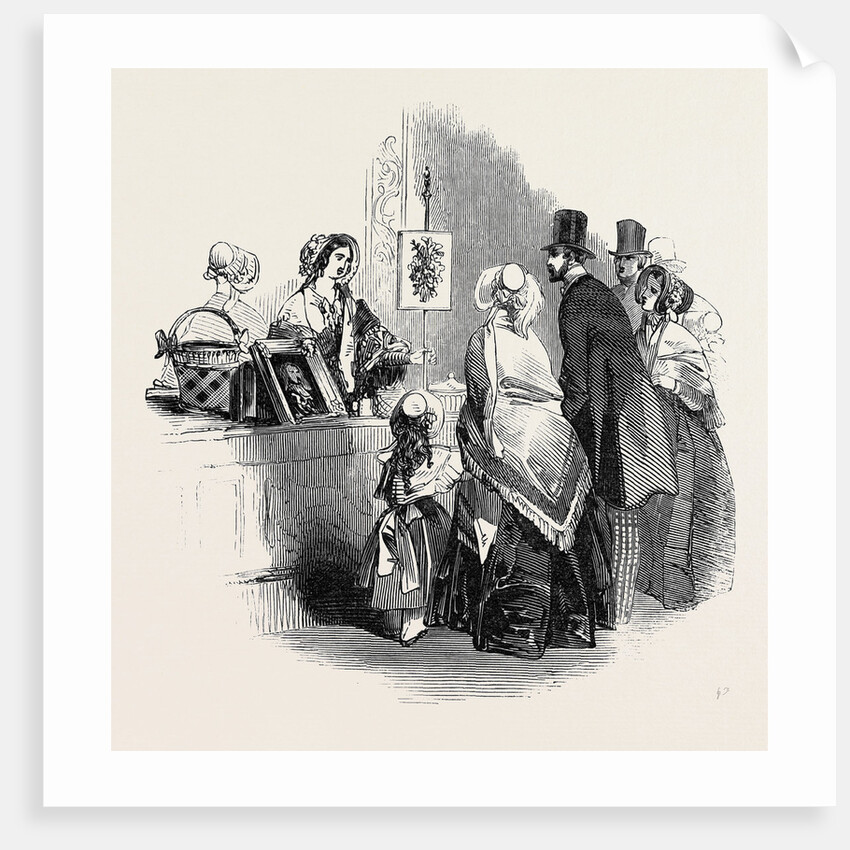 The Free Trade Bazaar, at Covent Garden Market Theatre, Stall at the Free-Trade Bazaar by Anonymous