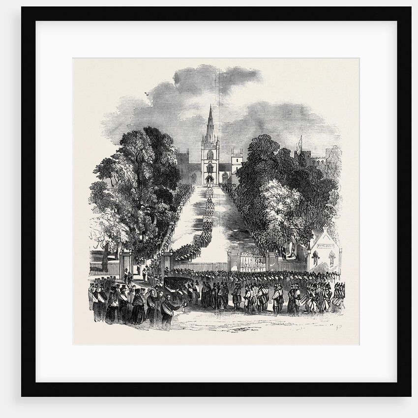 Funeral of the Marquis of Downshire, at Hillsborough by Anonymous