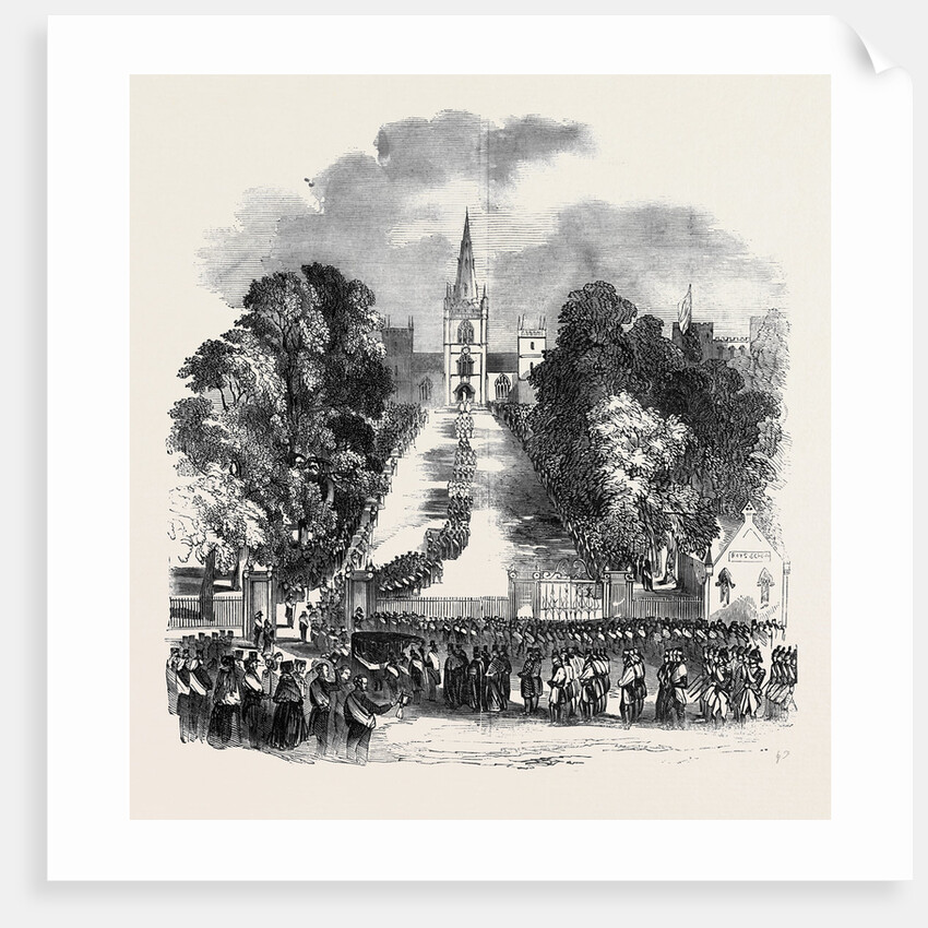Funeral of the Marquis of Downshire, at Hillsborough by Anonymous