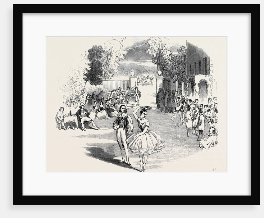 Scene from the Ballet of Robert and Bertrand, at Drury Lane Theatre by Anonymous