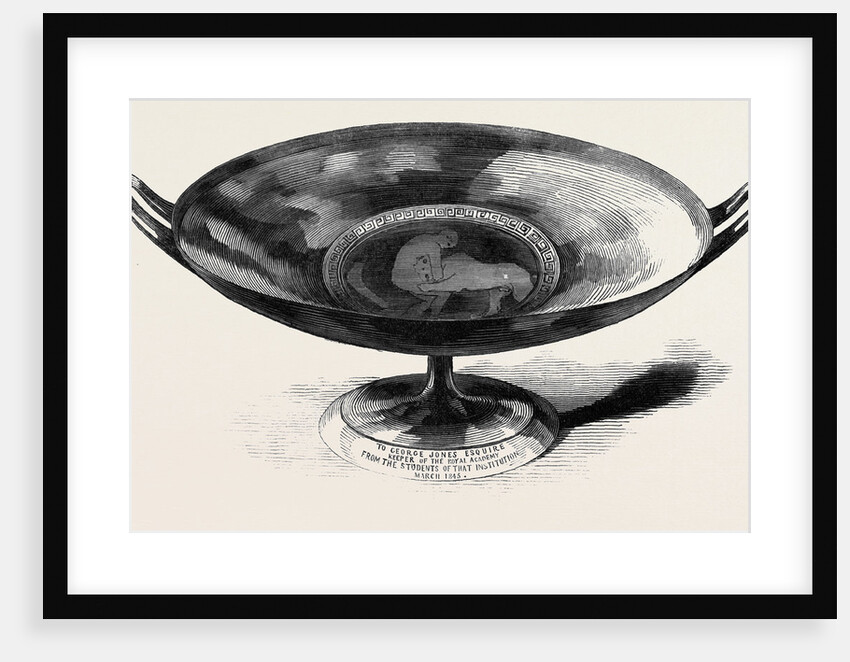 Etruscan Tazza, Presented by the Students of the Royal Academy to George Jones, Esq., R.A. by Anonymous