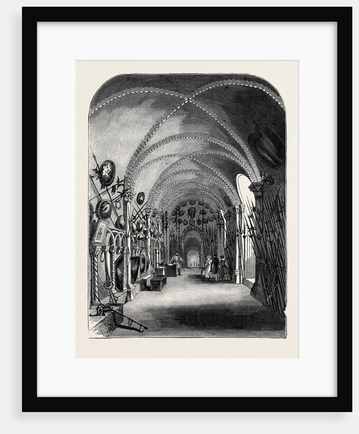 Easter Monday, the Elizabethan Armoury, Tower of London. by Anonymous