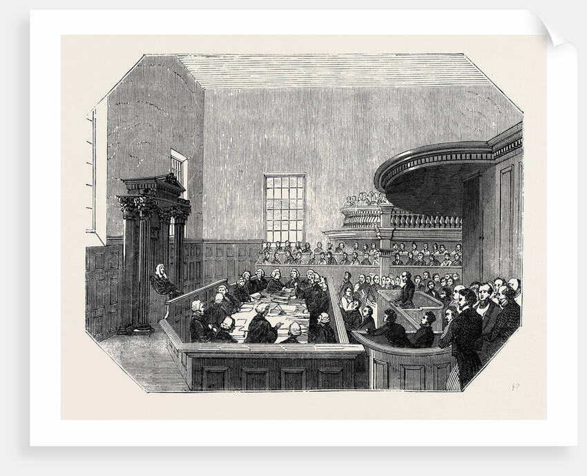 The Court House at Aylesbury, Trial of John Tawell by Anonymous