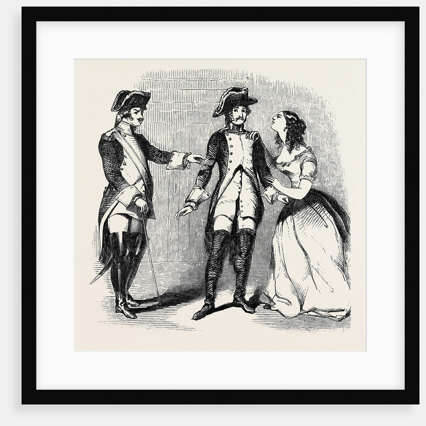 Scene from the Brigadier, at the Princess' Theatre. by Anonymous