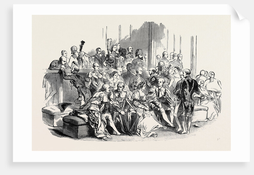 The Ambassadors' and Church Benches, House of Lords. by Anonymous