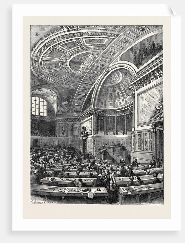 The French Chamber of Peers by Anonymous