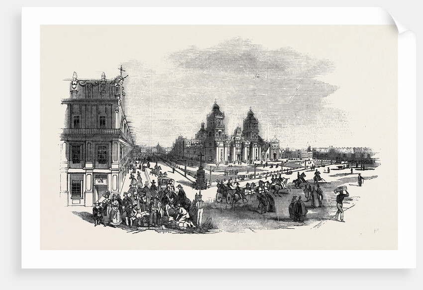 The Great Square, Mexico by Anonymous