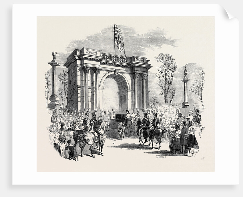 The Grand Corinthian Arch at Stowe. by Anonymous