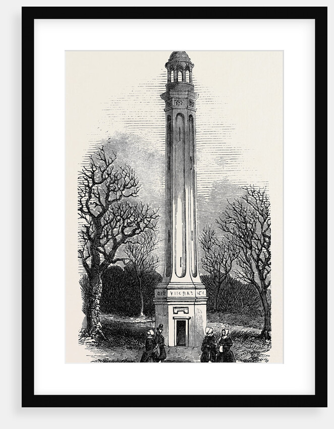 Lord Cobham's Pillar, at Stowe by Anonymous