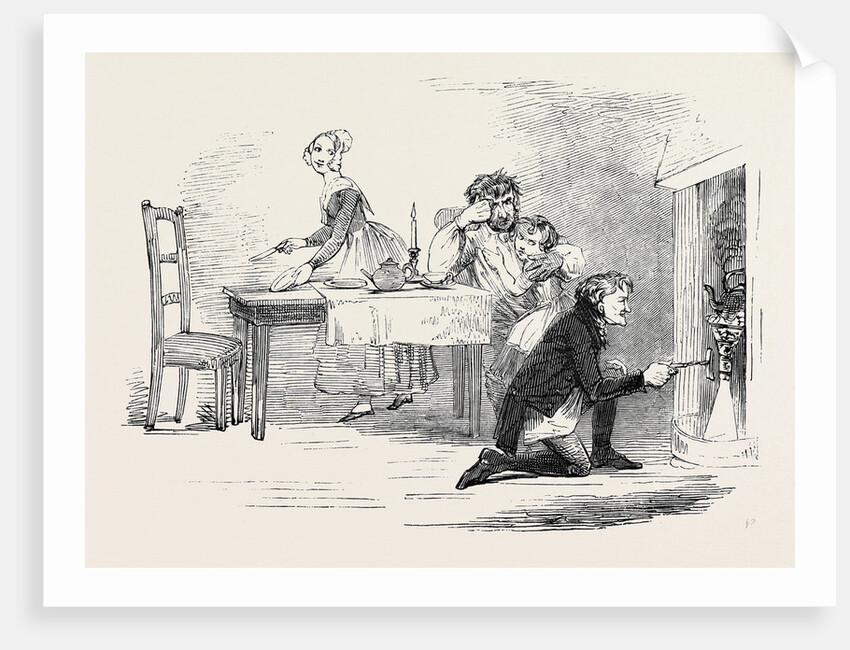 Scene from the Chimes, at the Adelphi Theatre by Anonymous