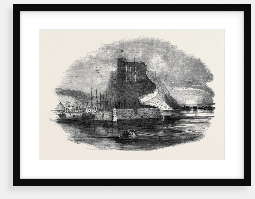Gurnsey, St. Peter's Port, and Castle Cornet. by Anonymous