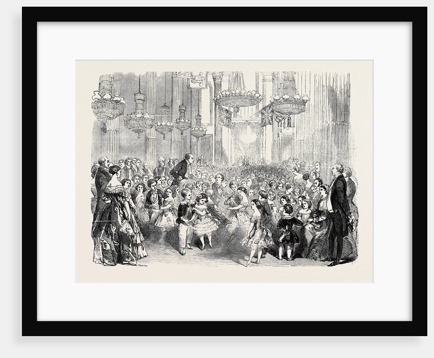 Juvenile Ball at the Mansion House, on New Year's Eve, January 5, 1850 by Anonymous
