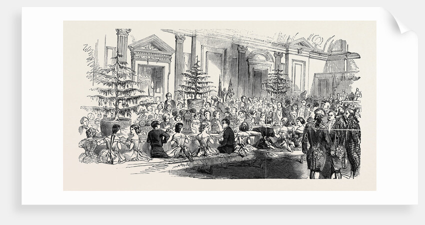 The Supper Room, New Year's Eve, at the Mansion House by Anonymous