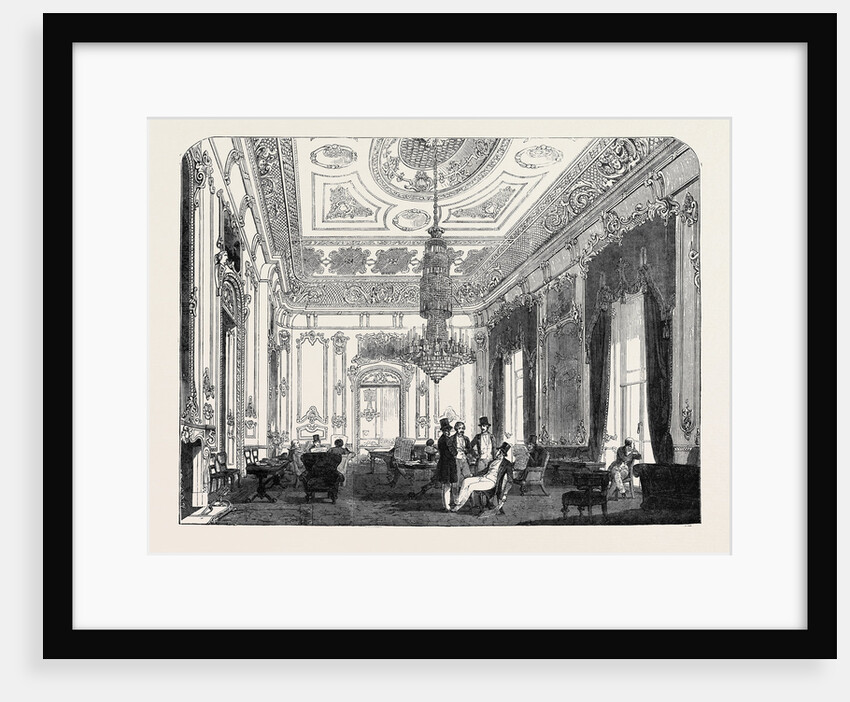 The Military, Naval, and County Service Club, St. James's Street, Principal Drawing Room by Anonymous