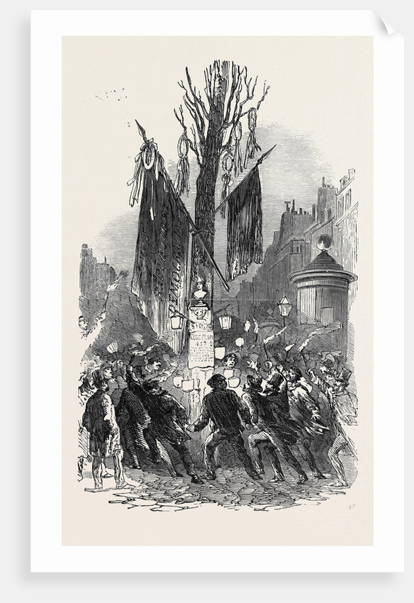 Tree of Liberty, on the Boulevard St. Martin, at Paris by Anonymous