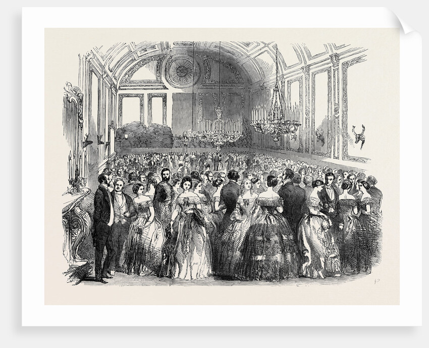The County Hunt Ball, in the New Hall, at Reading by Anonymous