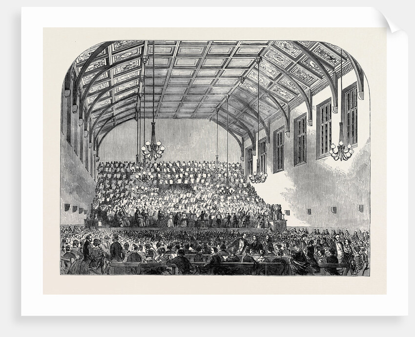 Opening of St. Martin's Hall, Long Acre by Anonymous