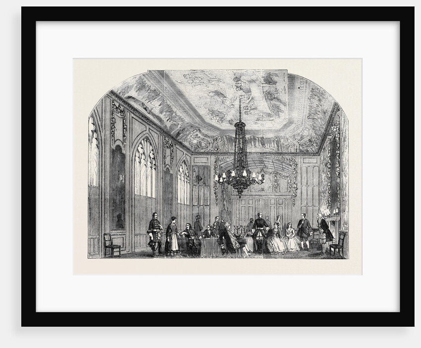 Theatrical Performances at Windsor Castle. the Green Room by Anonymous