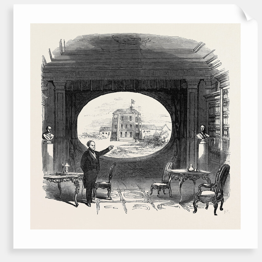 Mr. Bunn on the Stage, at the St. James's Theatre, Scene, the Blackfriars Theatre by Anonymous