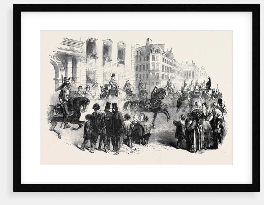 Visit of the President Louis Napoleon to the Garrison of Paris by Anonymous