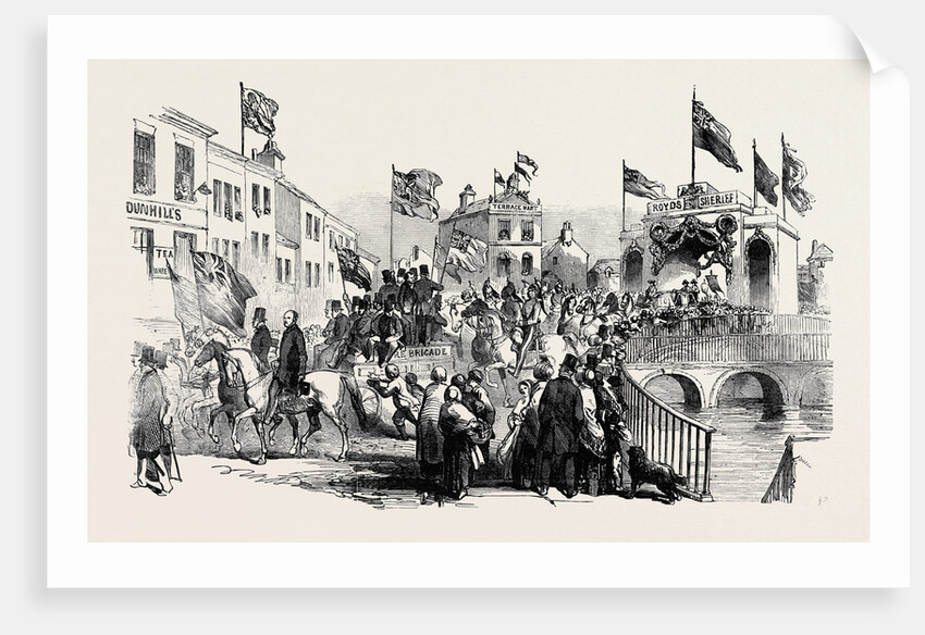 Procession of the High Sheriff of Lancashire, at Rochdale by Anonymous