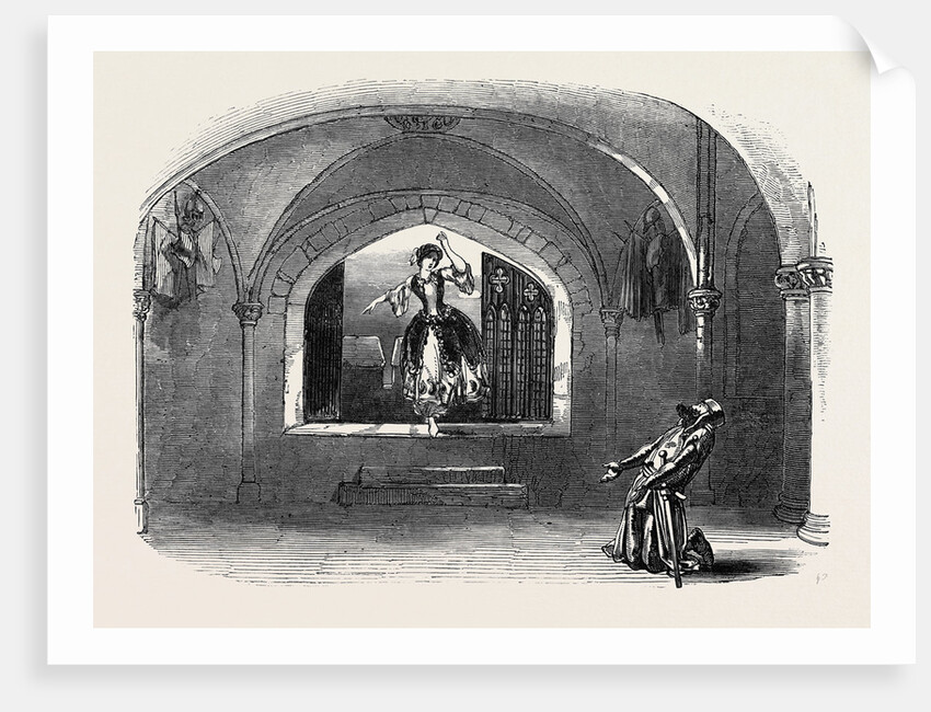 Scene from Ivanhoe, at the Haymarket Theatre by Anonymous
