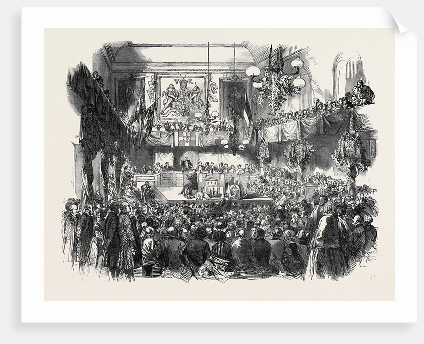 The Cardiff Athenaeum Eisteddfod by Anonymous