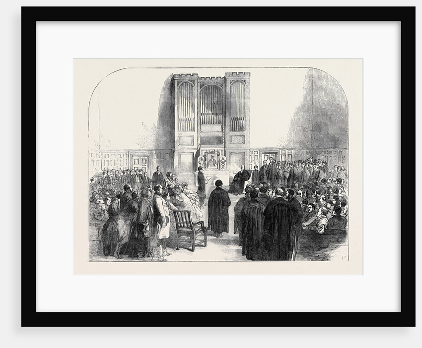Presentation of a Memorial to Dr. Tait, at Rugby School by Anonymous
