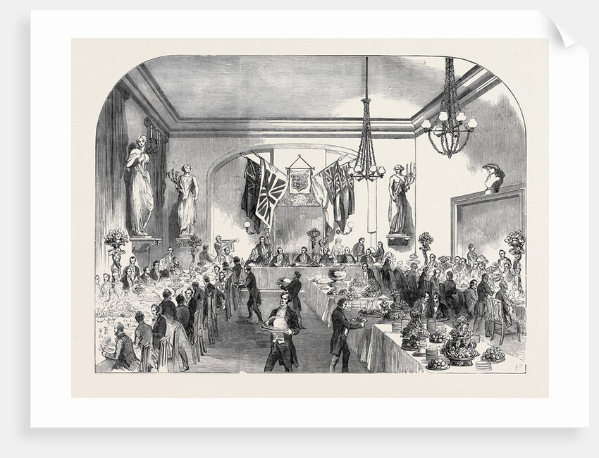 Grand Banquet to the Lord Mayor of London, at Hastings by Anonymous
