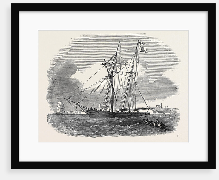 The Azorian, Orange Schooner by Anonymous