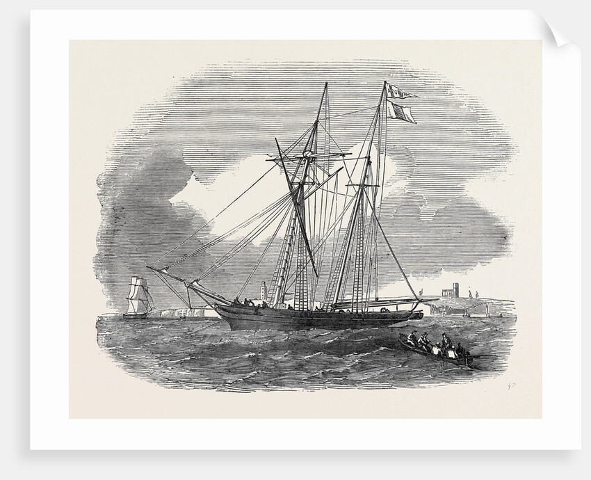 The Azorian, Orange Schooner by Anonymous