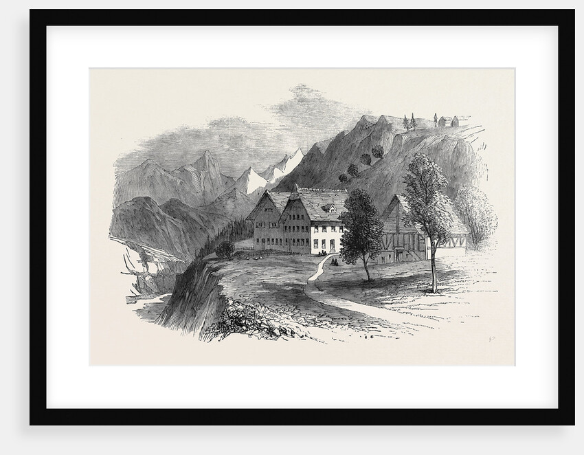 Institution for Cretins at Interlacken, Switzerland by Anonymous