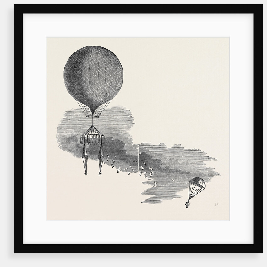 Mr. Green's Signal Balloon, Dispatches, and Parachute, for the Arctic Expedition by Anonymous