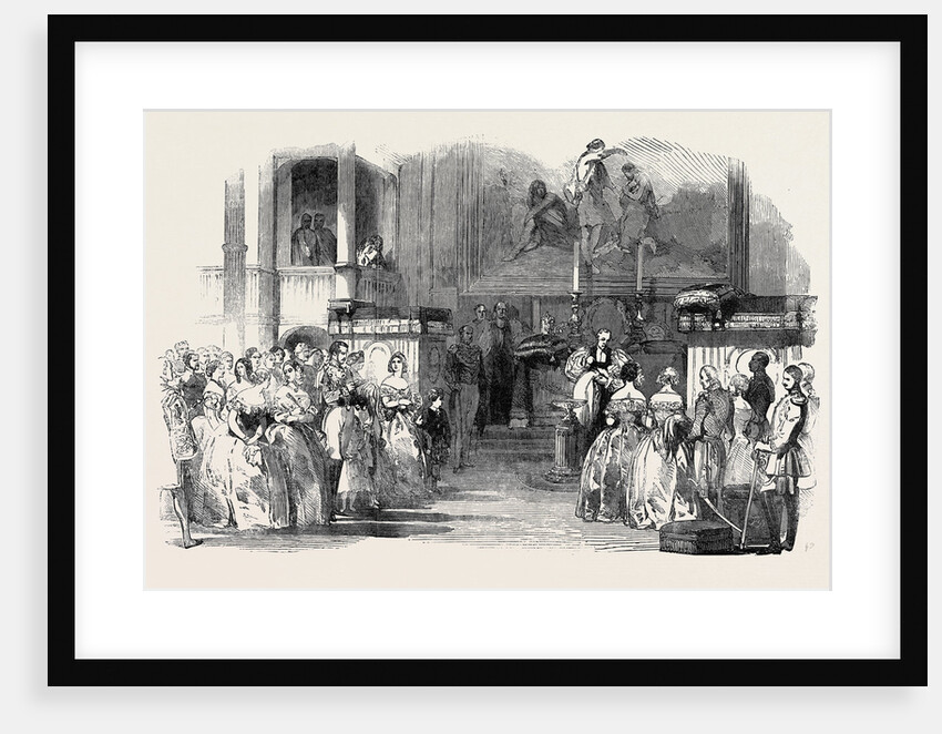 Christening of the Infant Prince Arthur, in the Royal Chapel at Buckingham Palace, June 29, 1850 by Anonymous
