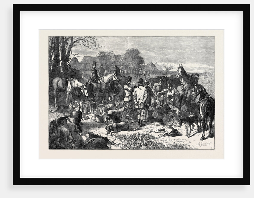 Digging Out. 1873 by Anonymous