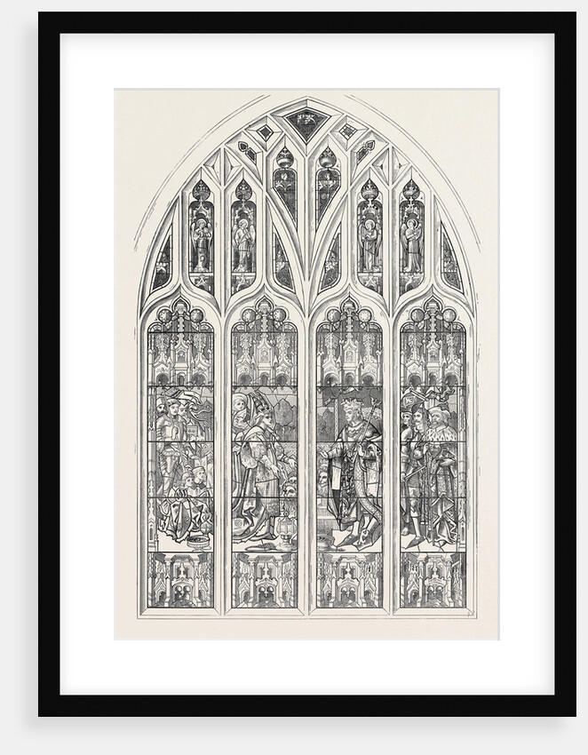 Shakspeare Memorial Window for Stratford-on-Avon Church 1873 by Anonymous