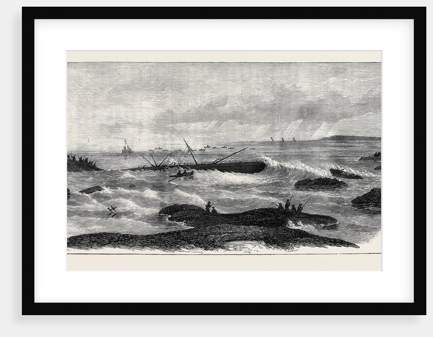Wreck of the White Star Liverpool Steamship Atlantic with the Loss of Between Five and Six Hundred Lives on the Coast of Nova Scotia 1873 by Anonymous