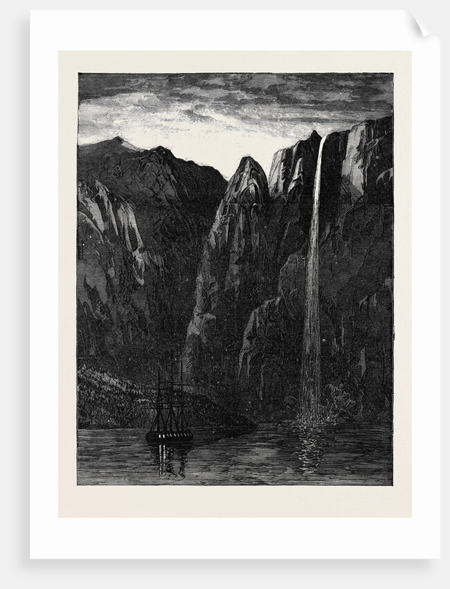 Port Gallant Straits of Magellan 1873 by Anonymous