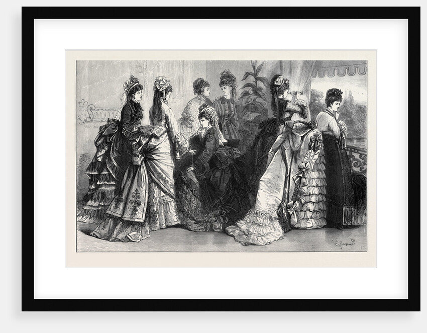 Spring Fashions 1873 by Anonymous