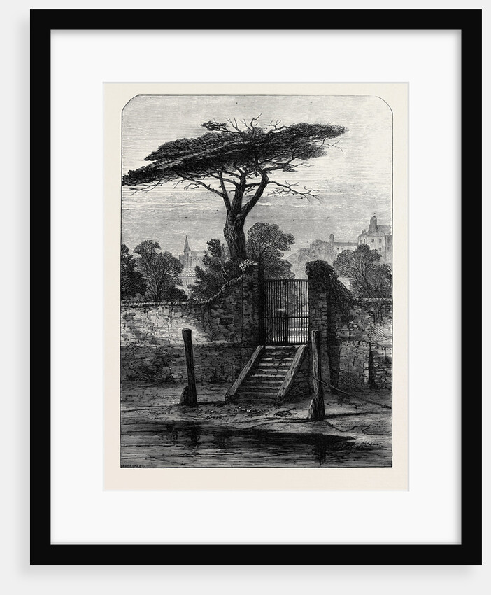 River Gate Botanic Garden Chelsea 1873 by Anonymous