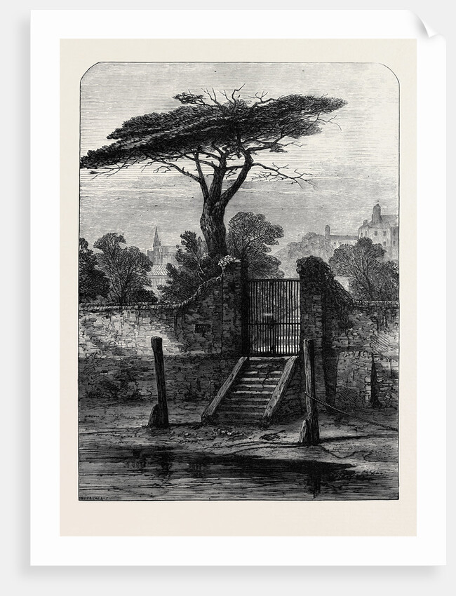 River Gate Botanic Garden Chelsea 1873 by Anonymous