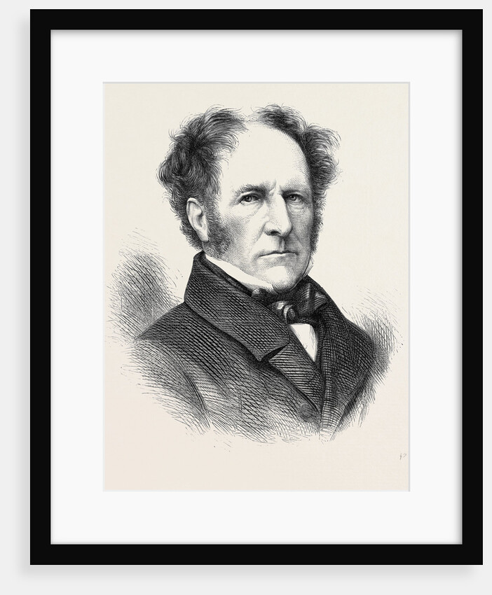 The Late Viscount Ossington Ex-Speaker of the House of Commons 1873 by Anonymous