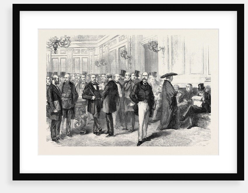 Gentlemen in Conversation 1873 by Anonymous