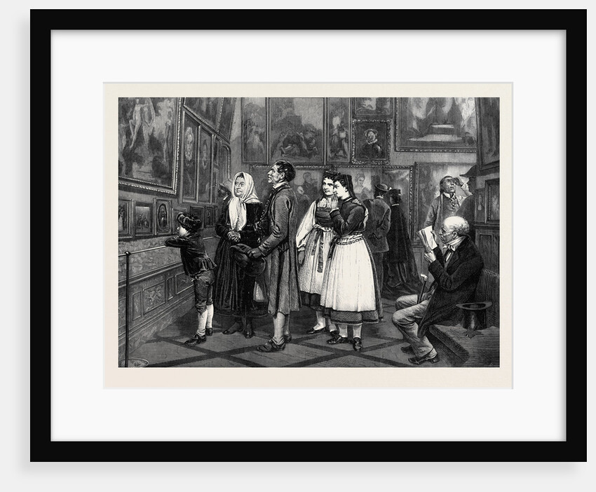 The Picture Gallery, 1873 by Anonymous