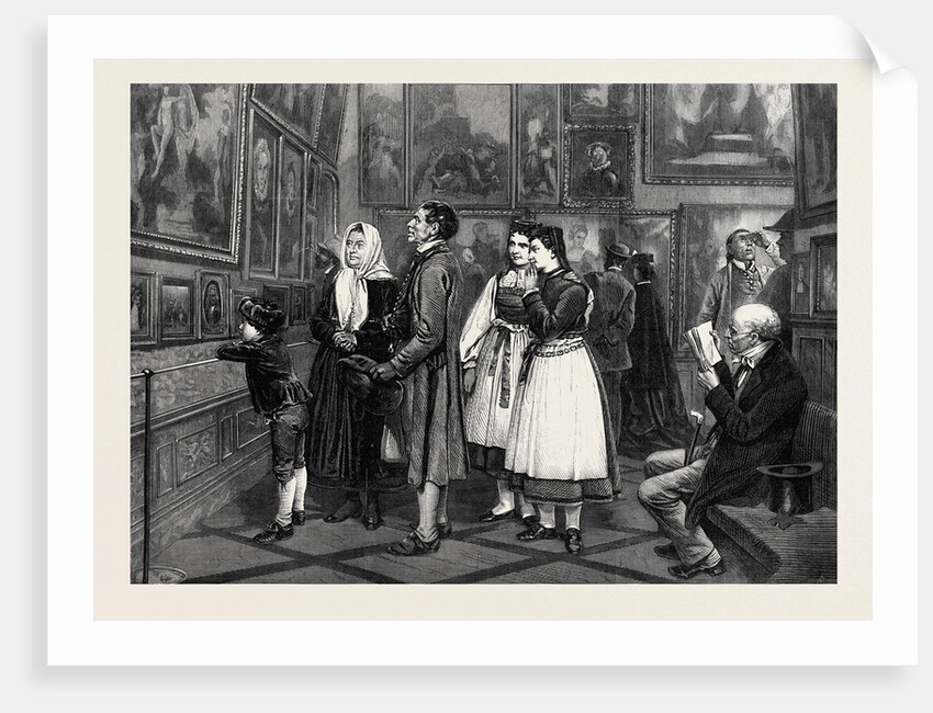 The Picture Gallery, 1873 by Anonymous